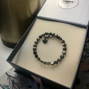 Alex and Ani Gray Metallic Bracelet